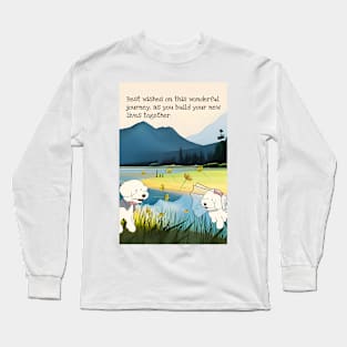 Dog Wedding Long Sleeve T-Shirt